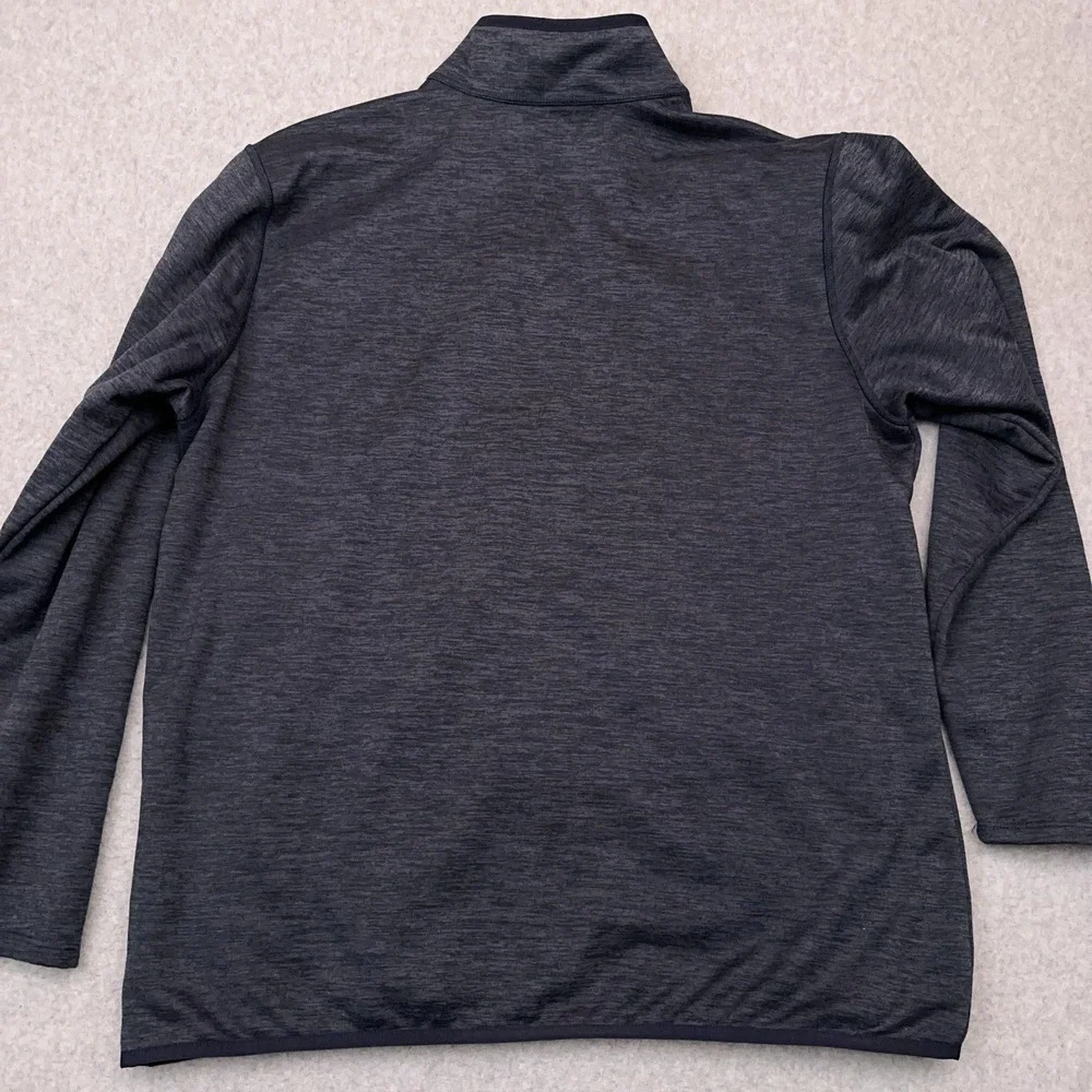 The North Face Skyline 1/2 Zip‎ Fleece Men's XL Blue Mock Neck Embroidered Adbry
